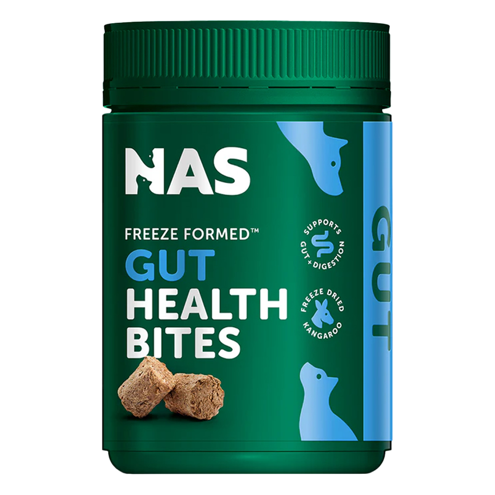 Natural Animal Solutions NAS Freeze Formed Gut Health Bites for Dogs & Cats