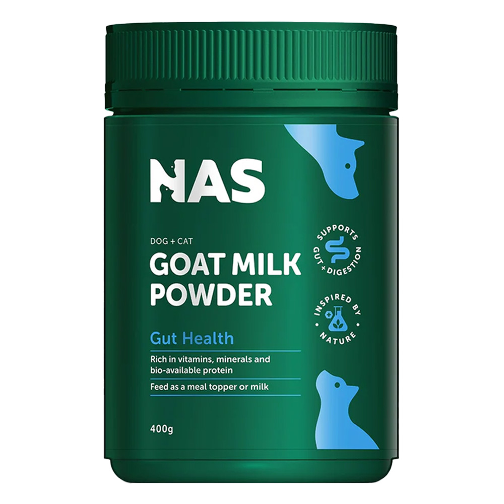 Natural Animal Solutions (NAS) Goat Milk Powder for Dogs & Cats