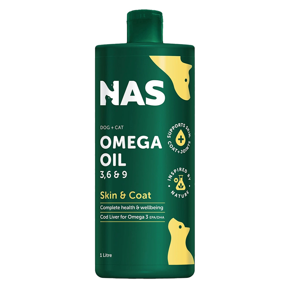 Natural Animal Solutions Omega 3,6 & 9 Oil for Dogs and Cats