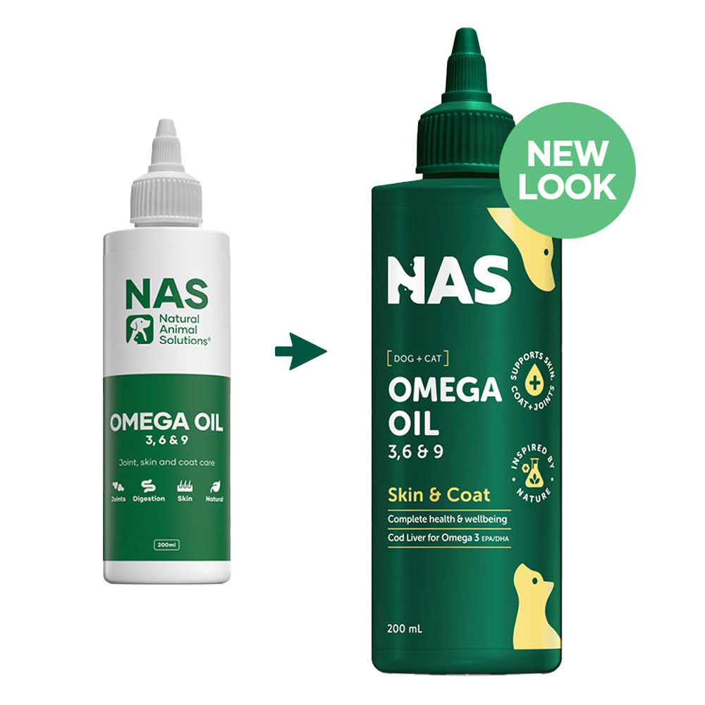 Natural Animal Solutions Omega 3,6 & 9 Oil for Dogs and Cats
