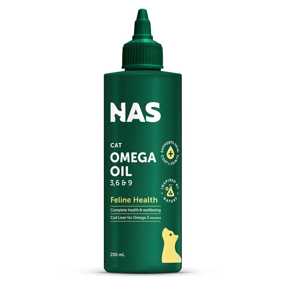 Natural Animal Solutions Omega 3,6 & 9 Oil for Cats for Cat Supplies