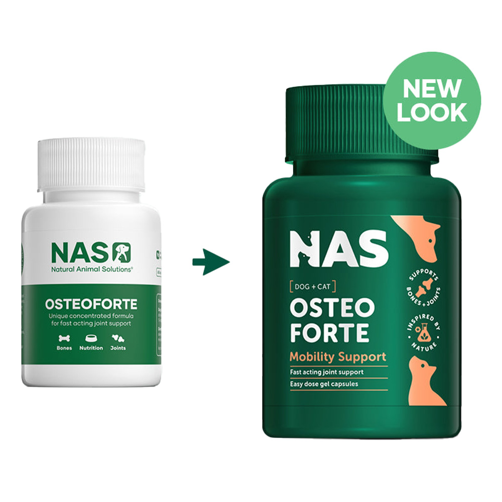 Natural Animal Solutions OsteoForte Caps for Dogs and Cats