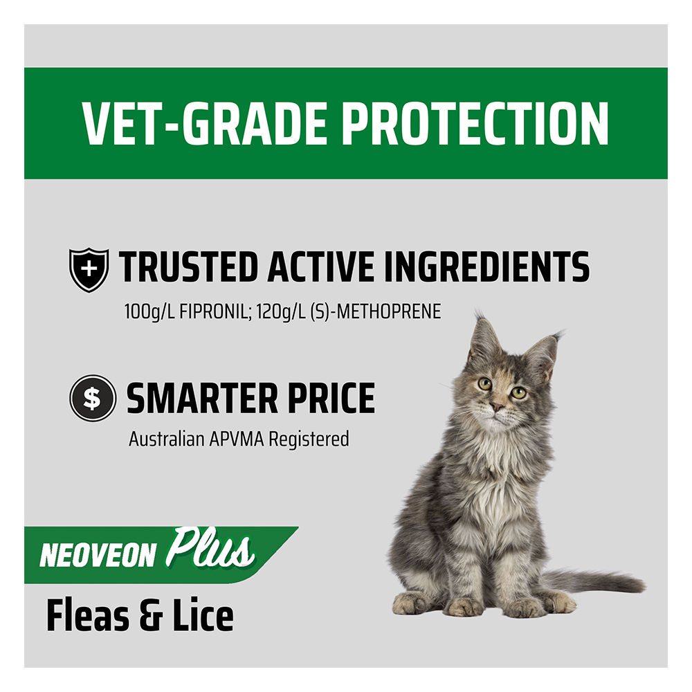Neovela (Selamectin) Flea And Worming For Puppies and Kittens Upto 2.5 Kg Pink