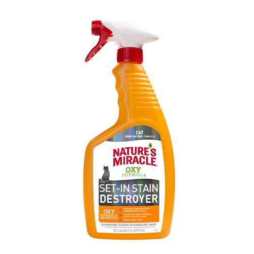 Nature's Miracle Set-In Stain Destroyer for Cats for Cat Supplies