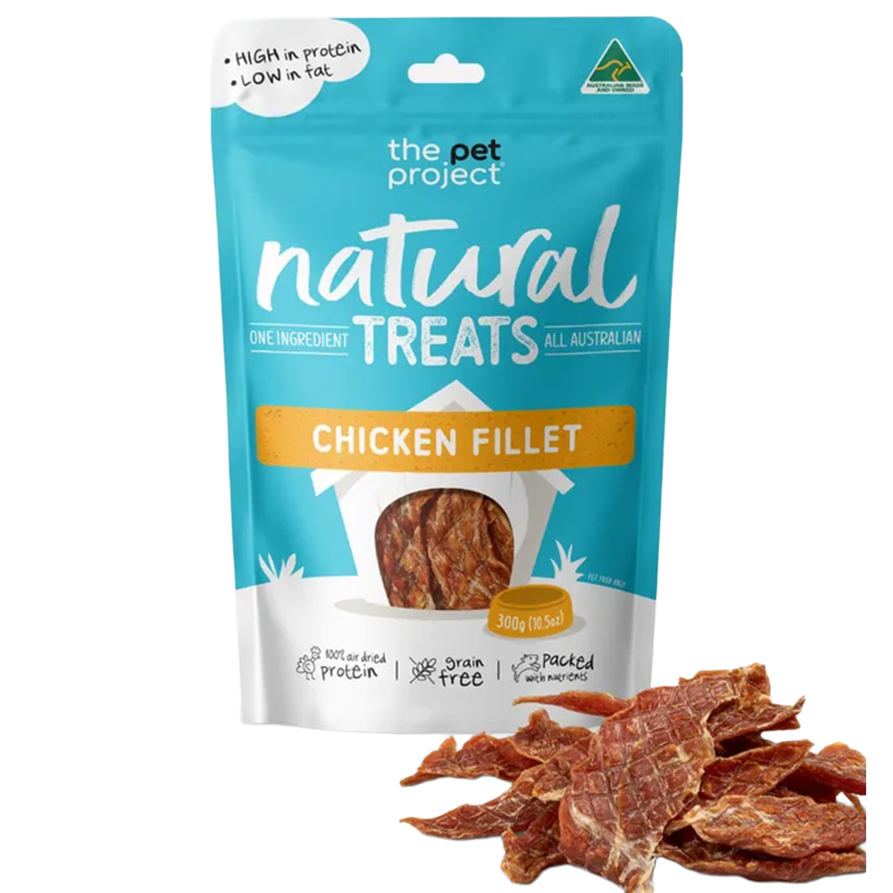 The Pet Project Natural Dog Treats Chicken Fillet