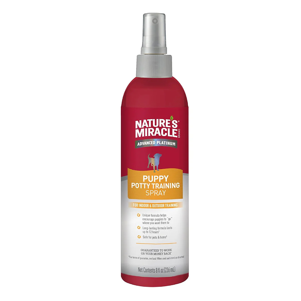 Nature's Miracle Advanced Platinum Potty Training Spray for Puppy