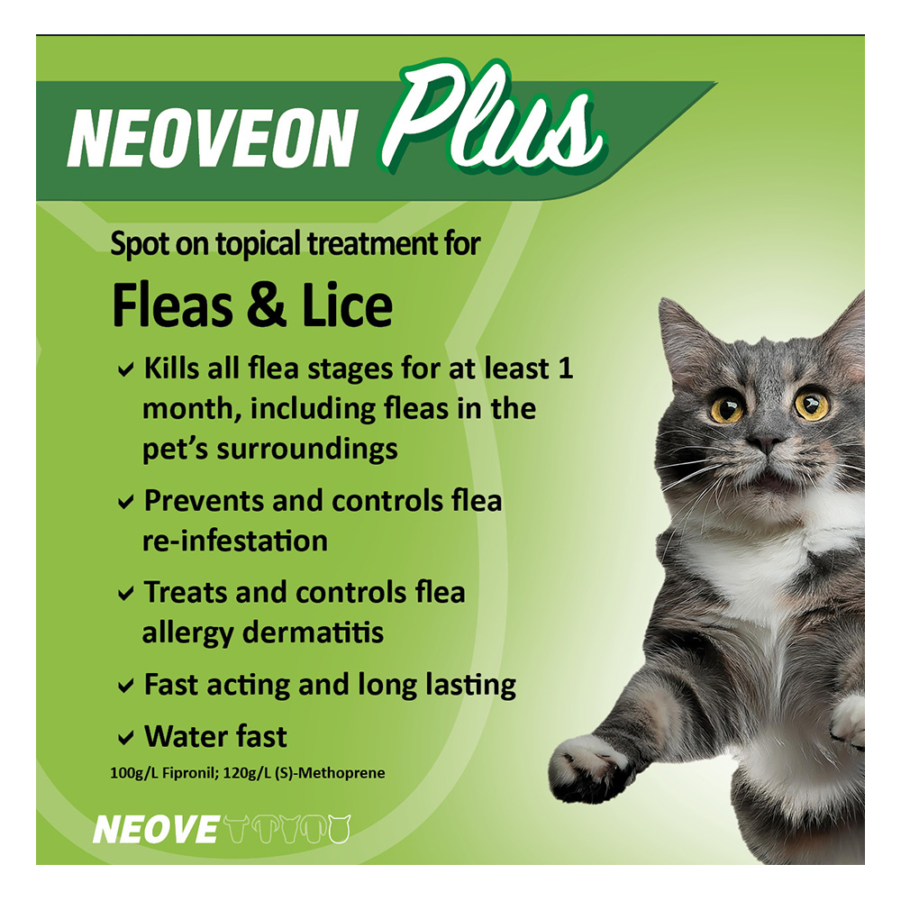 Neoveon Plus Fleas and Lice For Cats