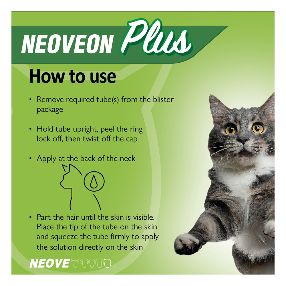 Neoveon Plus Fleas and Lice For Cats