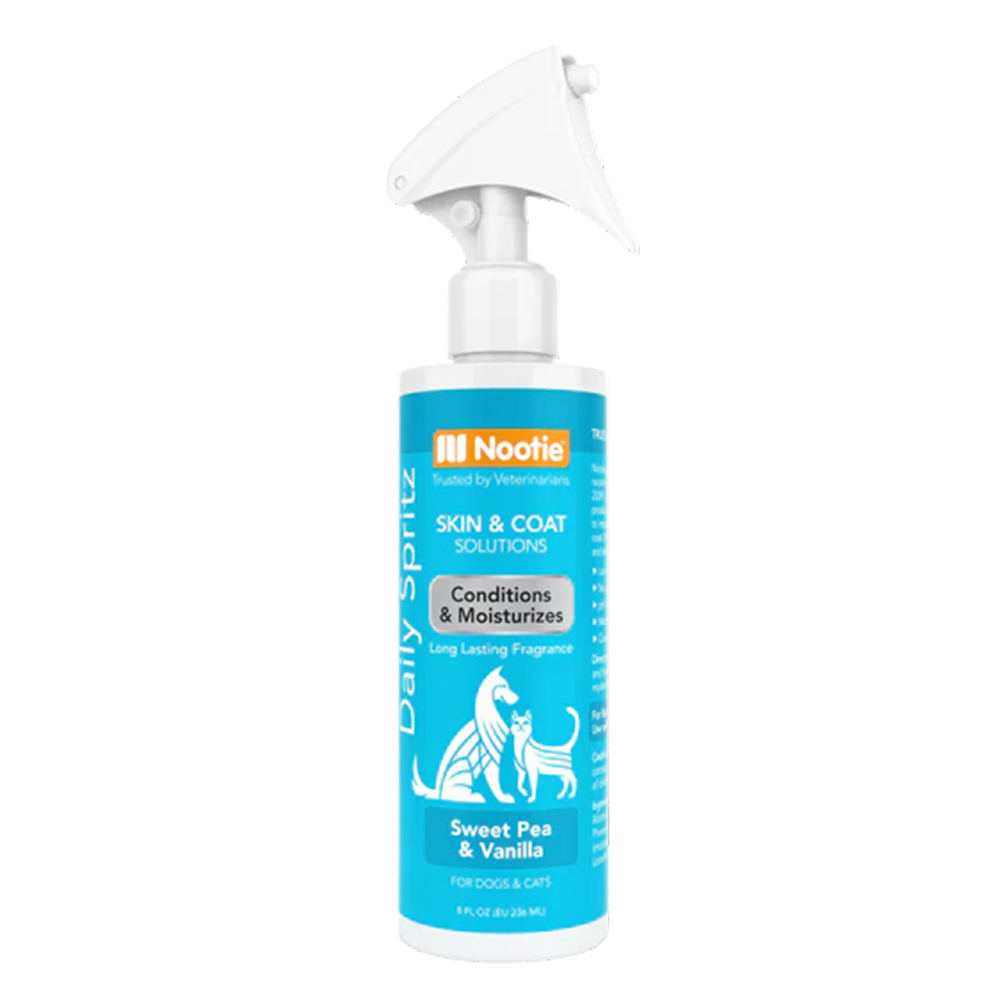 Nootie Skin & Coat Solutions Conditions & Moisturizes Daily Spritz for Dogs & Cats - Sweet Pea & Vanilla