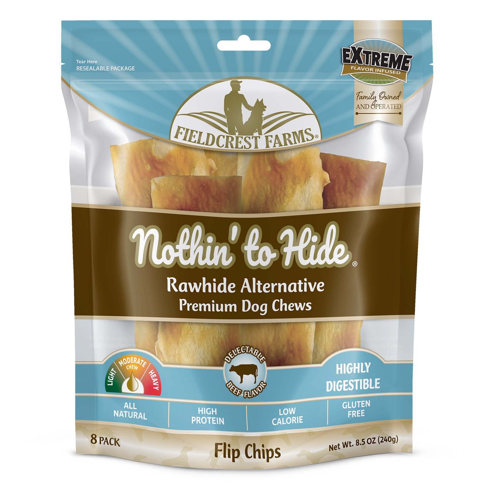Nothin' to Hide Flip Chips Beef 8 piece
