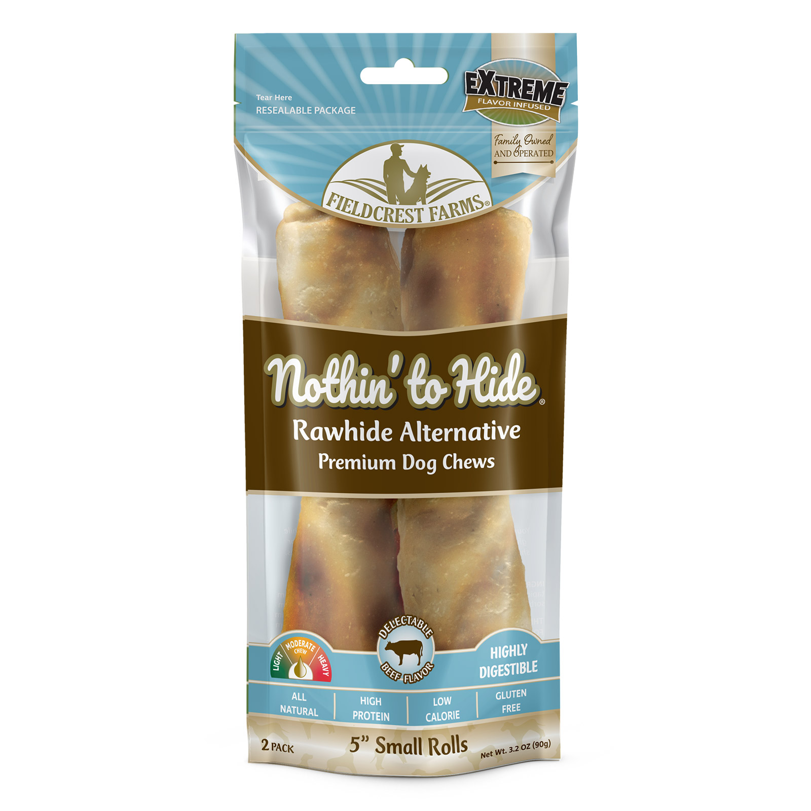 Nothin' to Hide Beef Roll for Dog Supplies