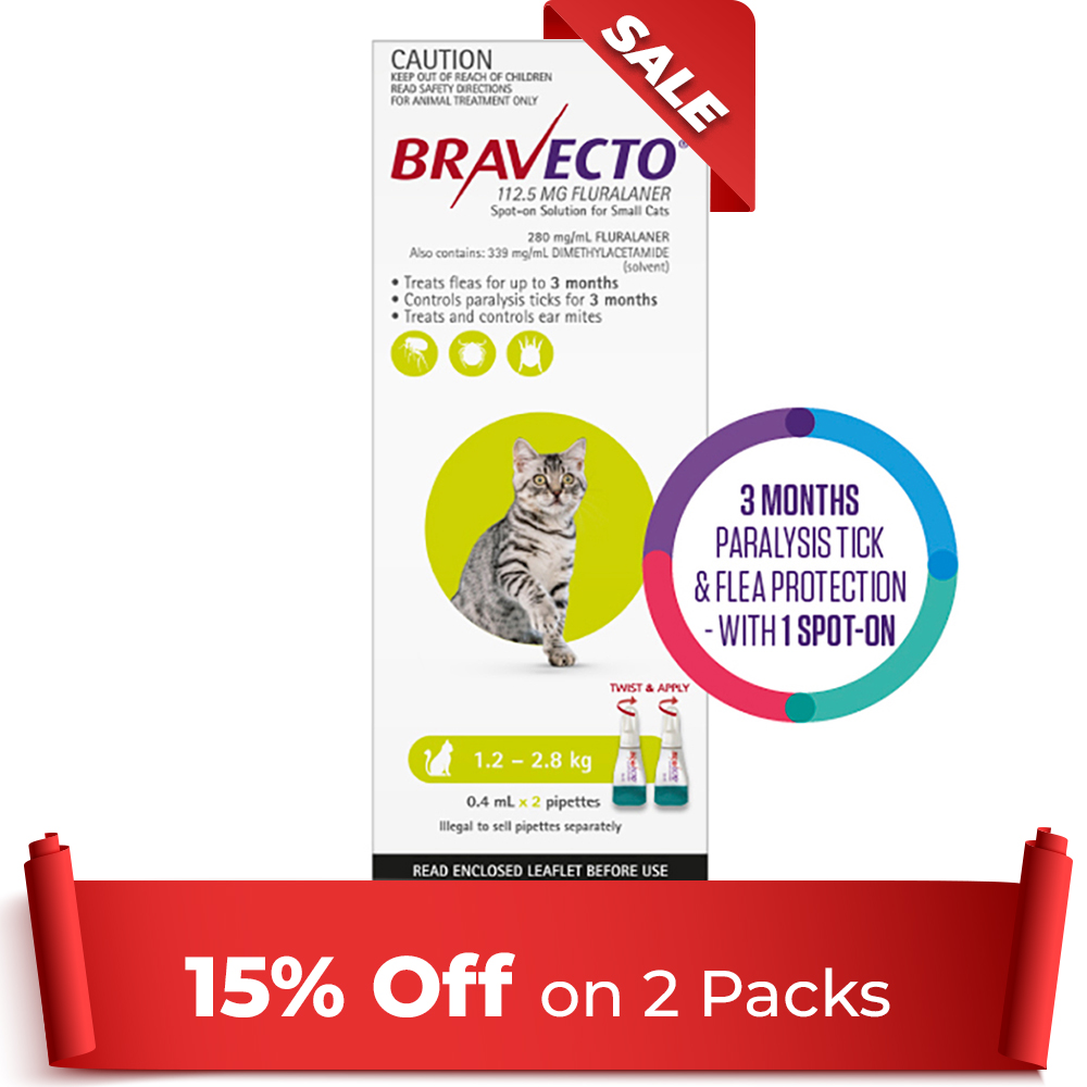Bravecto Spot On for Cat Supplies