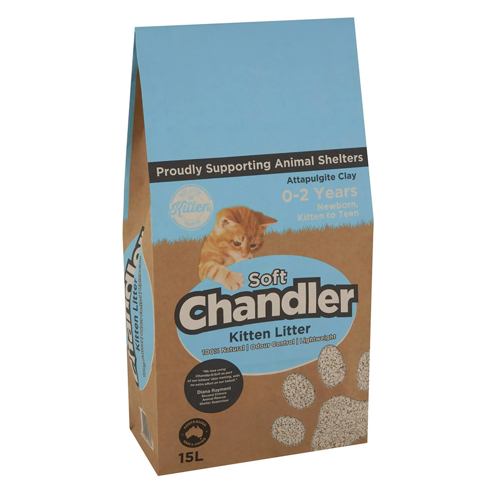 Chandler Soft Natural Kitten Litter for Cat Supplies
