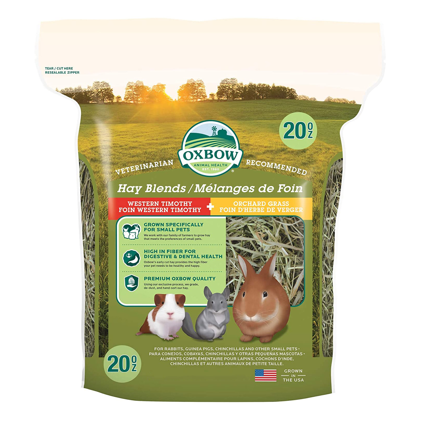 Oxbow Timothy/Orchard for Pet Foods
