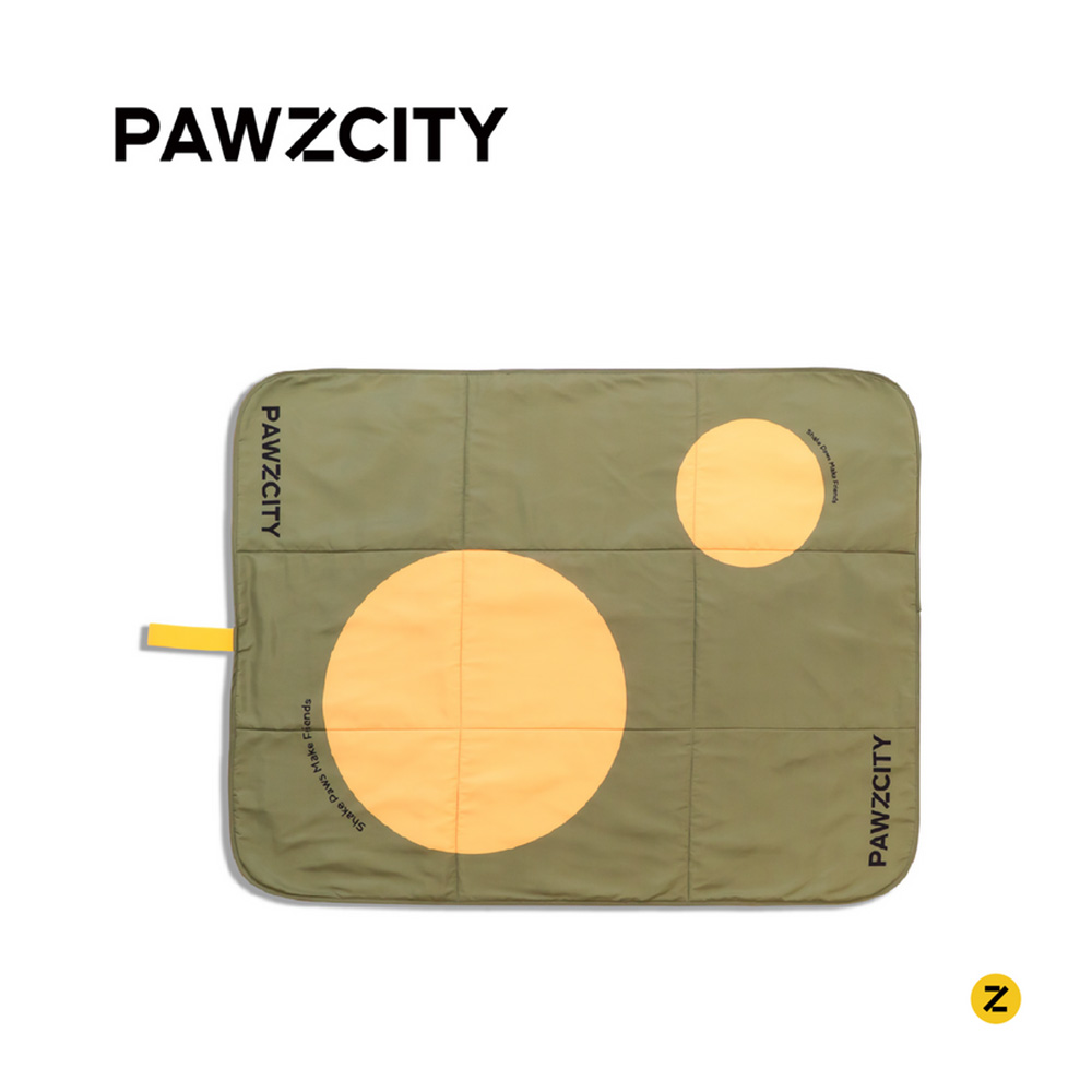Pawzcity Waterproof Travel Mat - Avocado