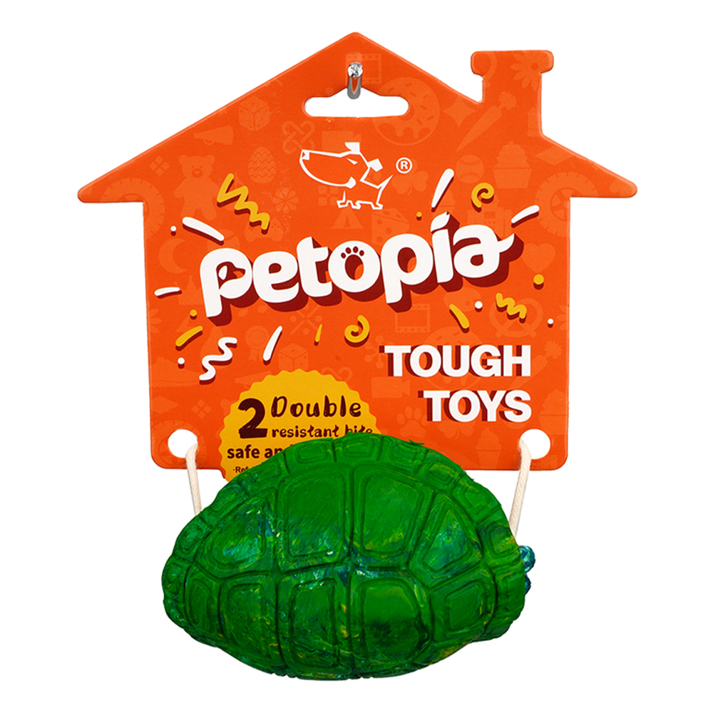 Petopia Ultra Tough Dog Toy Titan Turtle Large 1 Pack