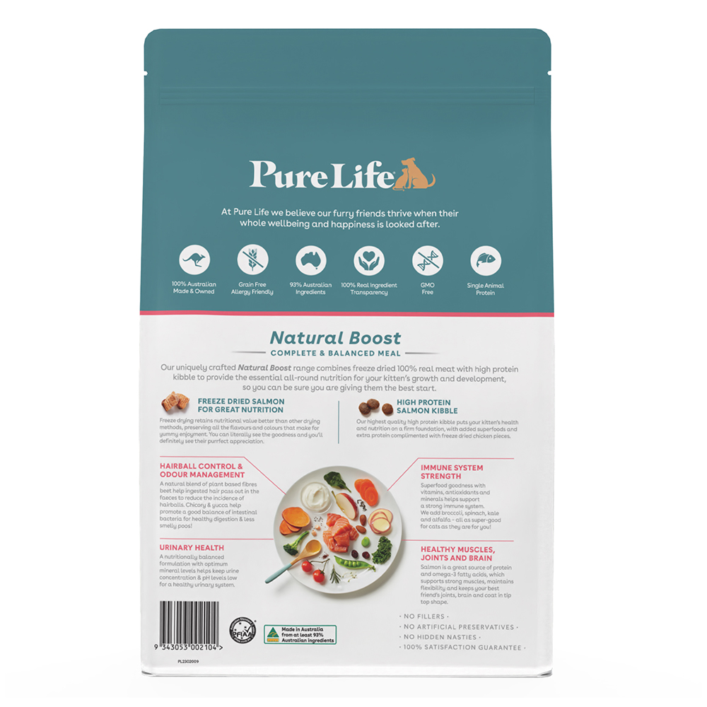 Pure Life Natural Boost Salmon Adult Dry Dog Food