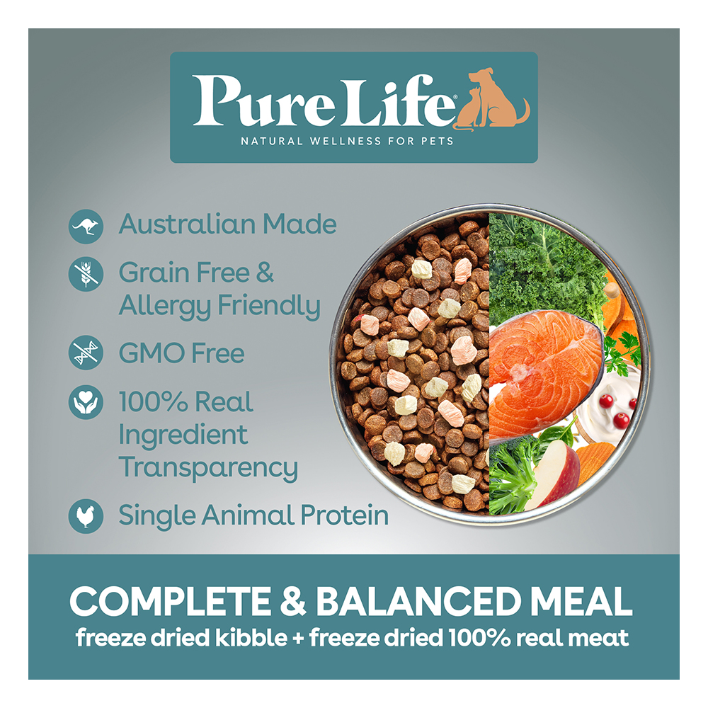 Pure Life Natural Boost Salmon Adult Dry Dog Food