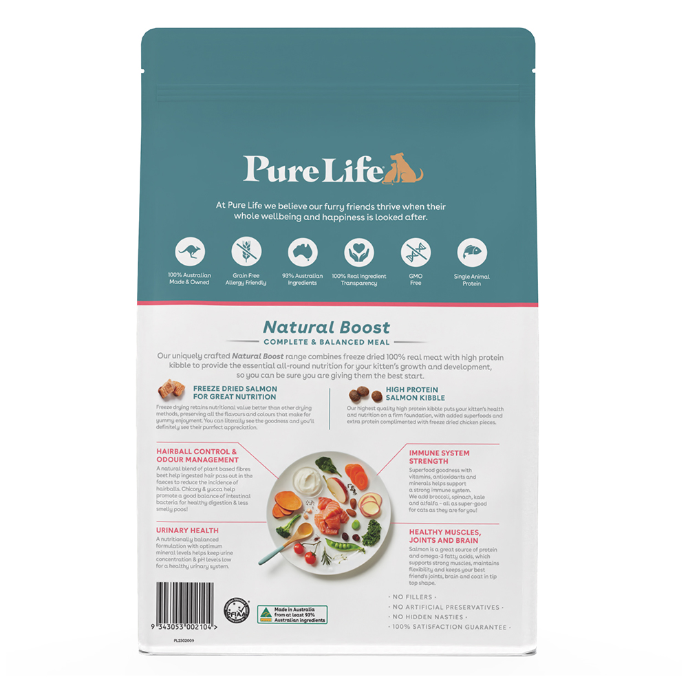 Pure Life Natural Boost Salmon Adult Dry Dog Food