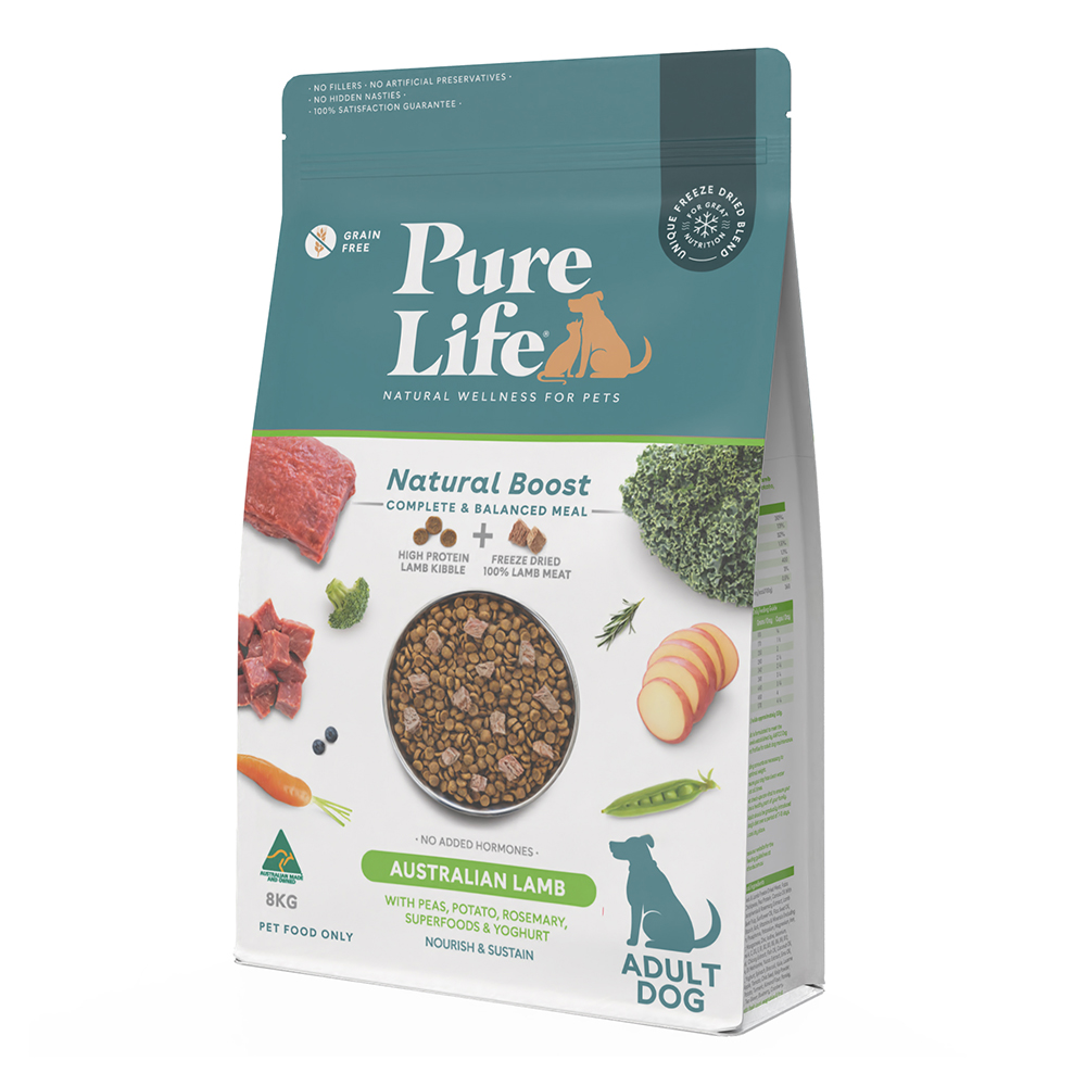 Pure Life Natural Boost Dog Adult Lamb