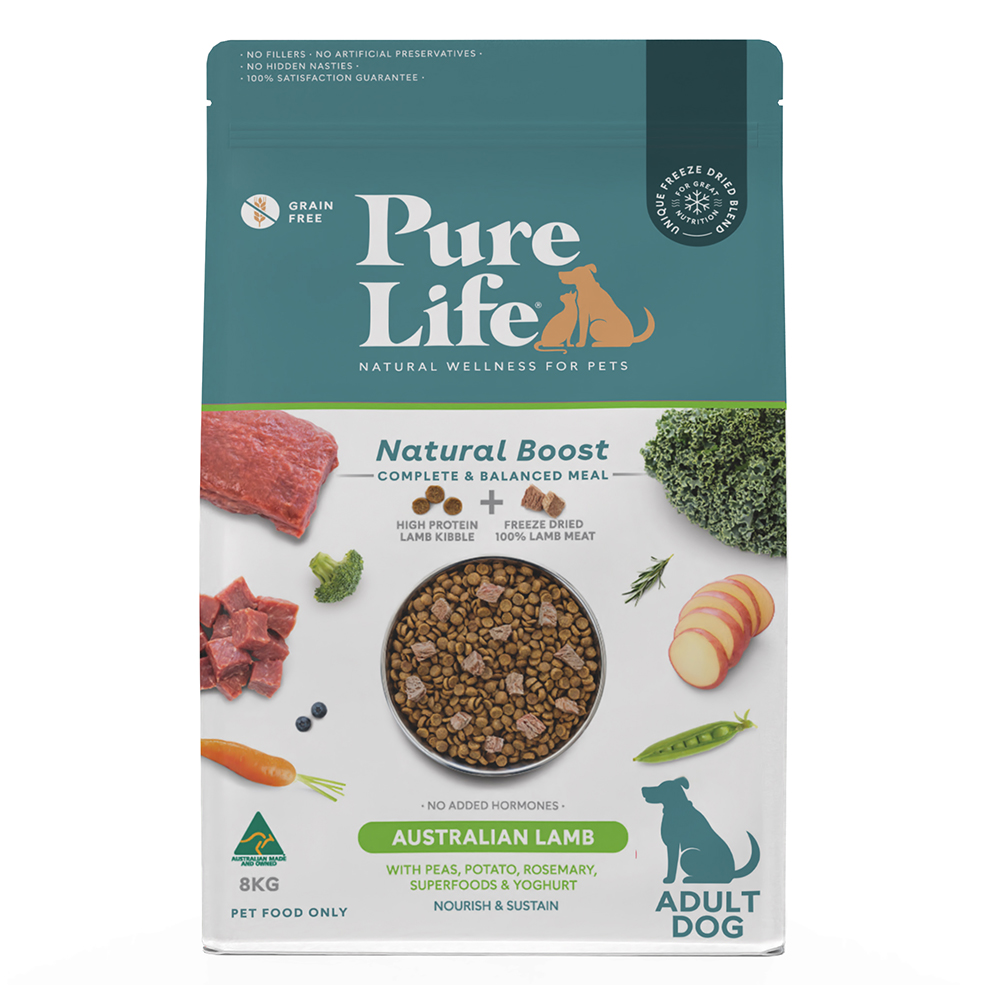Pure Life Natural Boost Dog Adult Lamb