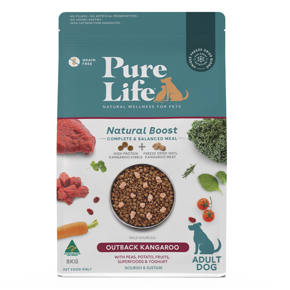 Pure Life Natural Boost Dog Adult Kangaroo