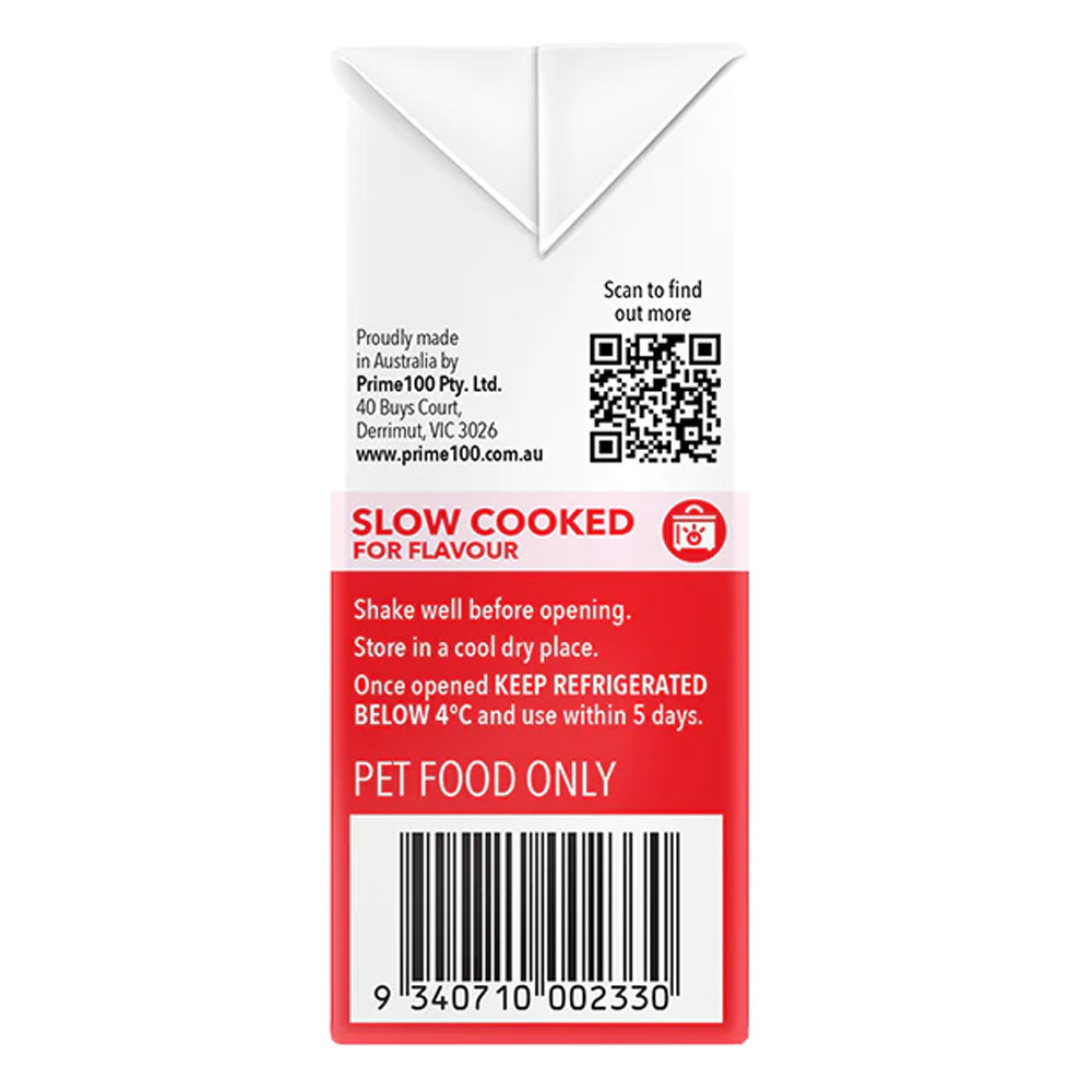 Prime100 SPD Single Protein Diets Slow Cooked Duck & Sweet Potato Wet Dog Food 354 Gm