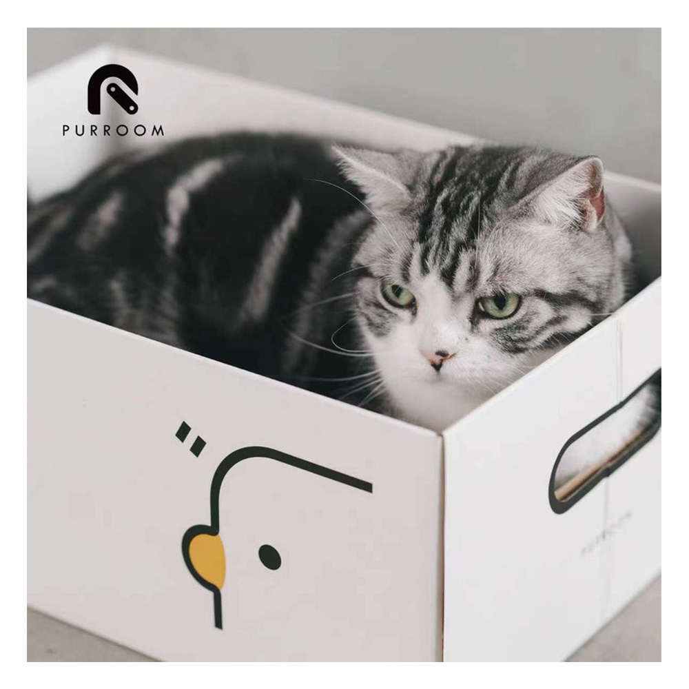 Purroom New Cat Scratching Box - Chick for Cat Supplies