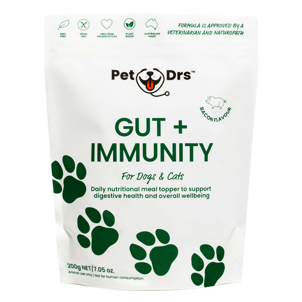 Pet Drs Gut + Immunity Supplement for Dogs & Cats for Dog Supplies