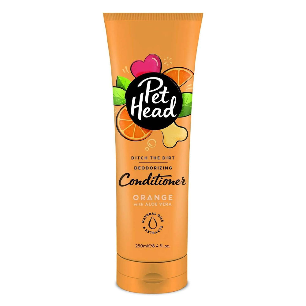 Pet Head Ditch The Dirt Deodorising Orange Fragrance Conditioner for Dogs for Dog Supplies