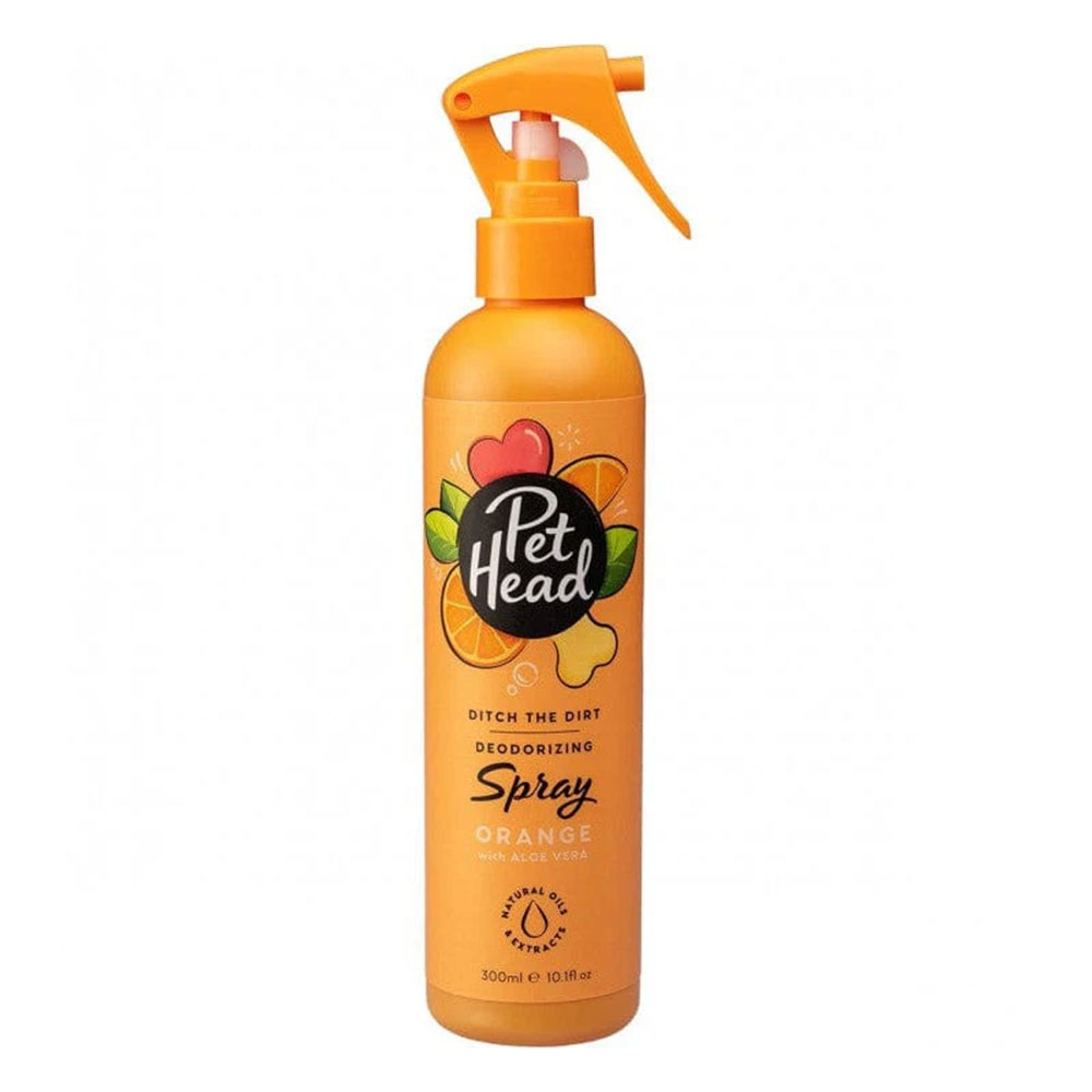 Pet Head Ditch The Dirt Deodorising Orange Fragrance Spray for Dogs for Dog Supplies