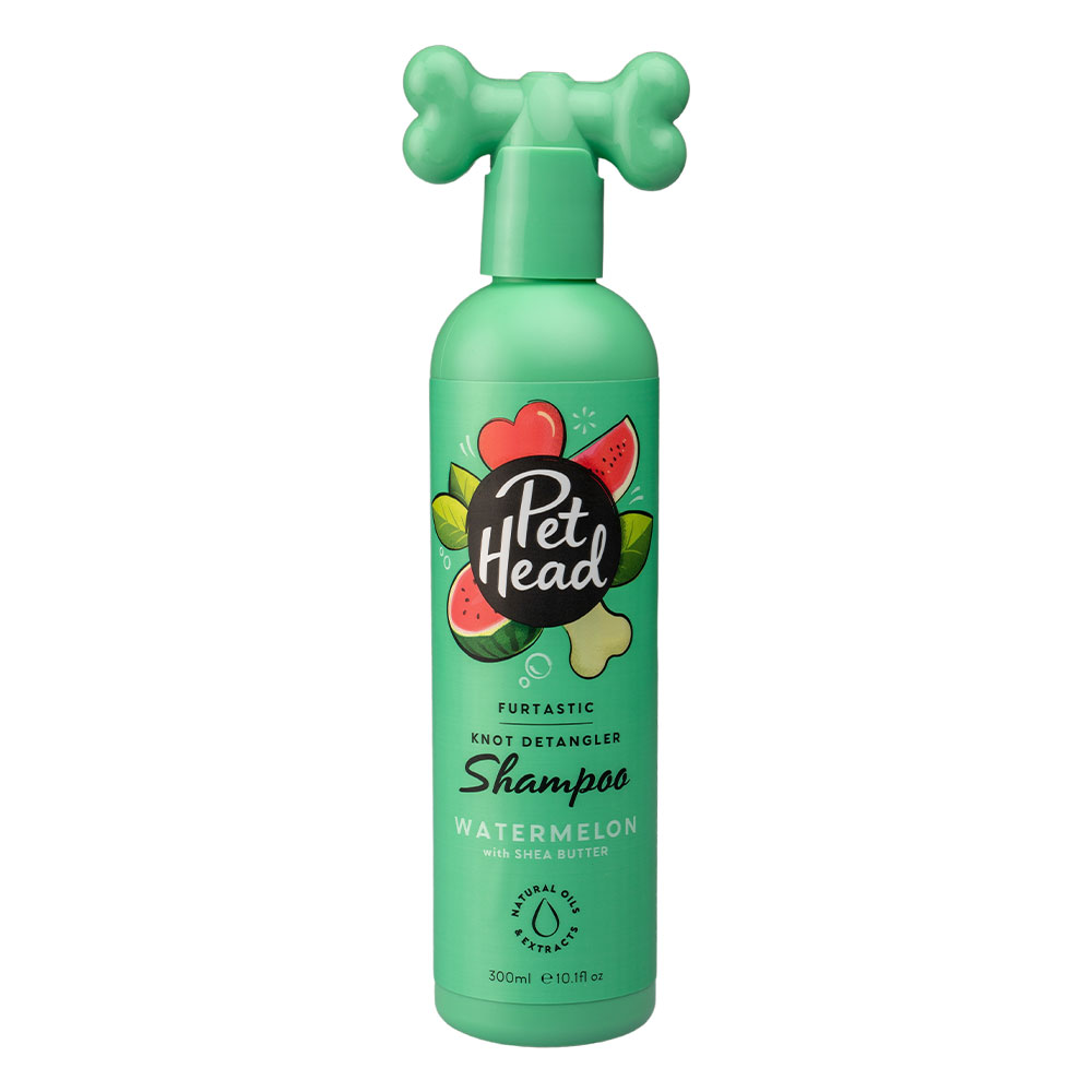 Pet Head Furtastic Knot Detangler Watermelon Fragrance Shampoo for Dogs for Dog Supplies
