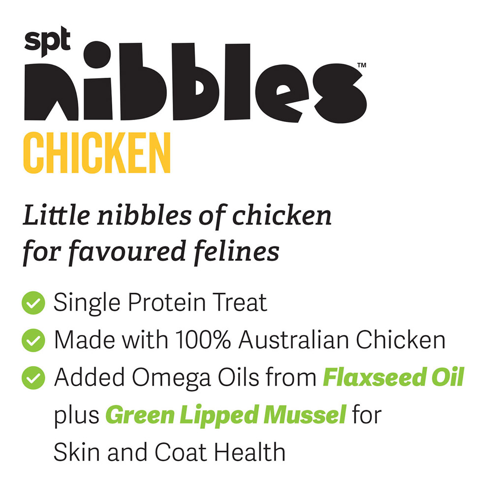 Prime Pantry Nibbles SPT Single Protein Chicken Treats For Cats 40 Gm