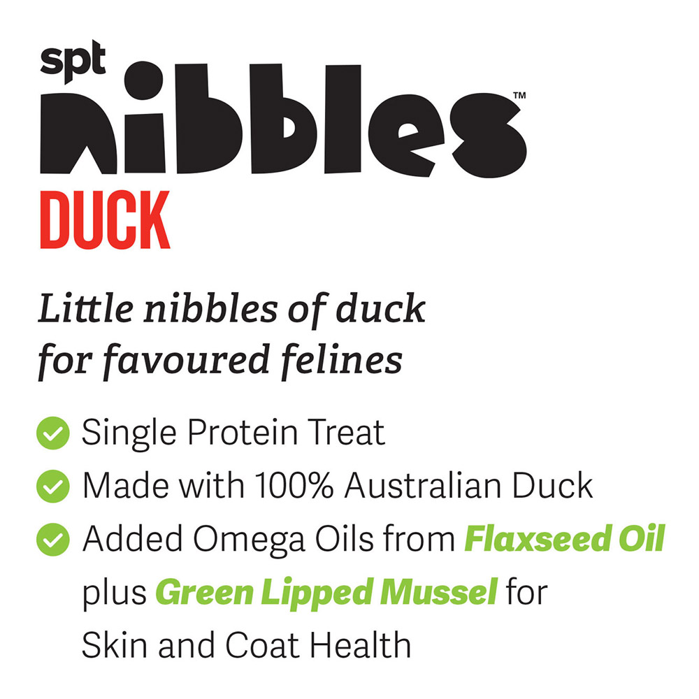 Prime Pantry Nibbles SPT Single Protein Duck Treats For Cats 40 Gm