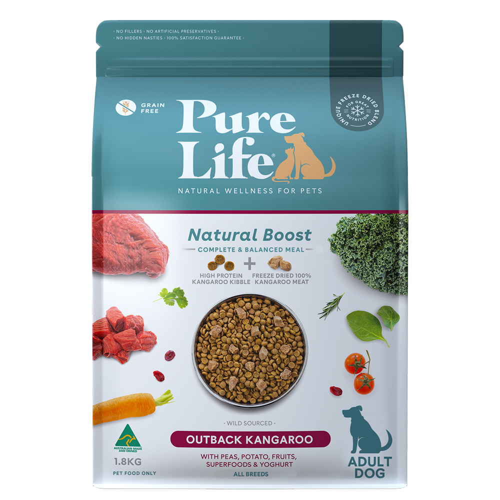 Pure Life Natural Boost Dog Adult Kangaroo