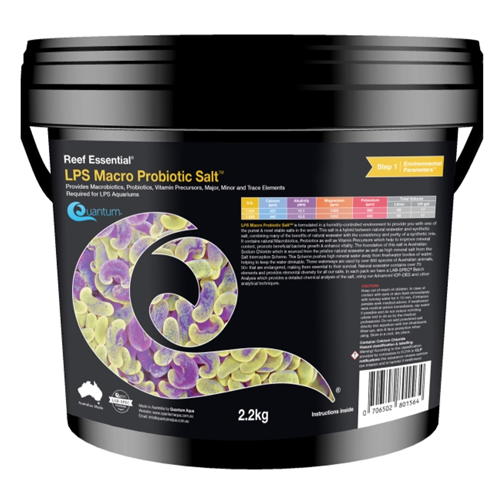 Quantum LPS Macro Probiotic Salt for Fish Supplies