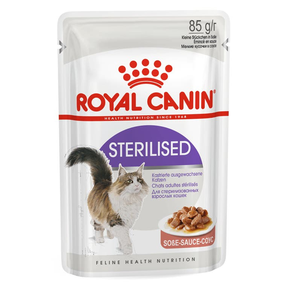 Royal Canin Sterilised Adult Gravy Wet Cat Food