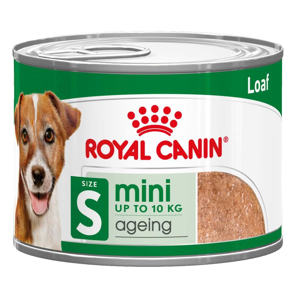 Royal Canin Mini Ageing Loaf Canned Dog Food 195 Gm 12 Cans