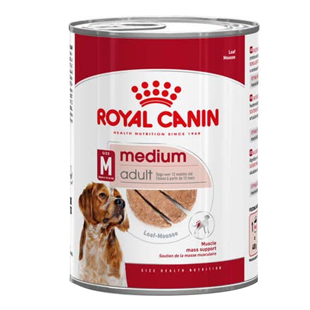 Royal Canin Medium Adult Loaf Canned Dog Food 410 Gm 12 Cans