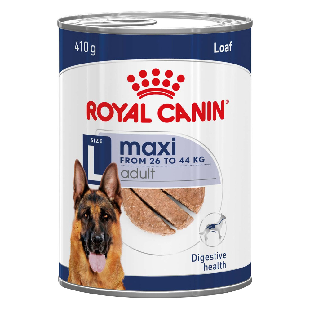 Royal Canin Maxi Adult Loaf Canned Dog Food 410 Gm 12 Cans