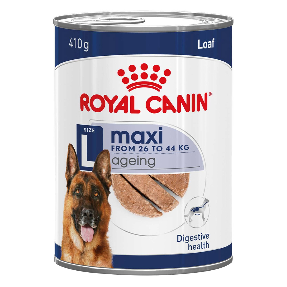 Royal Canin Maxi Ageing Loaf Canned Dog Food 410 Gm 12 Cans