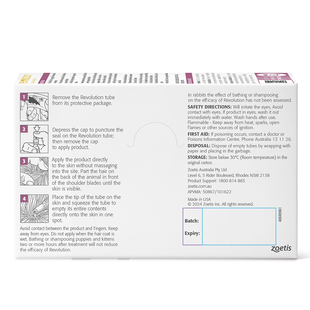Revolution (Selamectin) For Kittens (Pink)