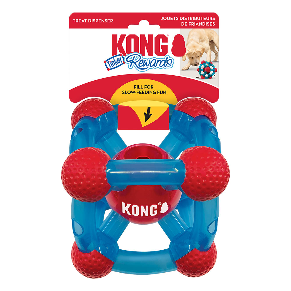Kong Rewards Tinker Treat Dispenser Toy For Dogs  1 X Medium/Large