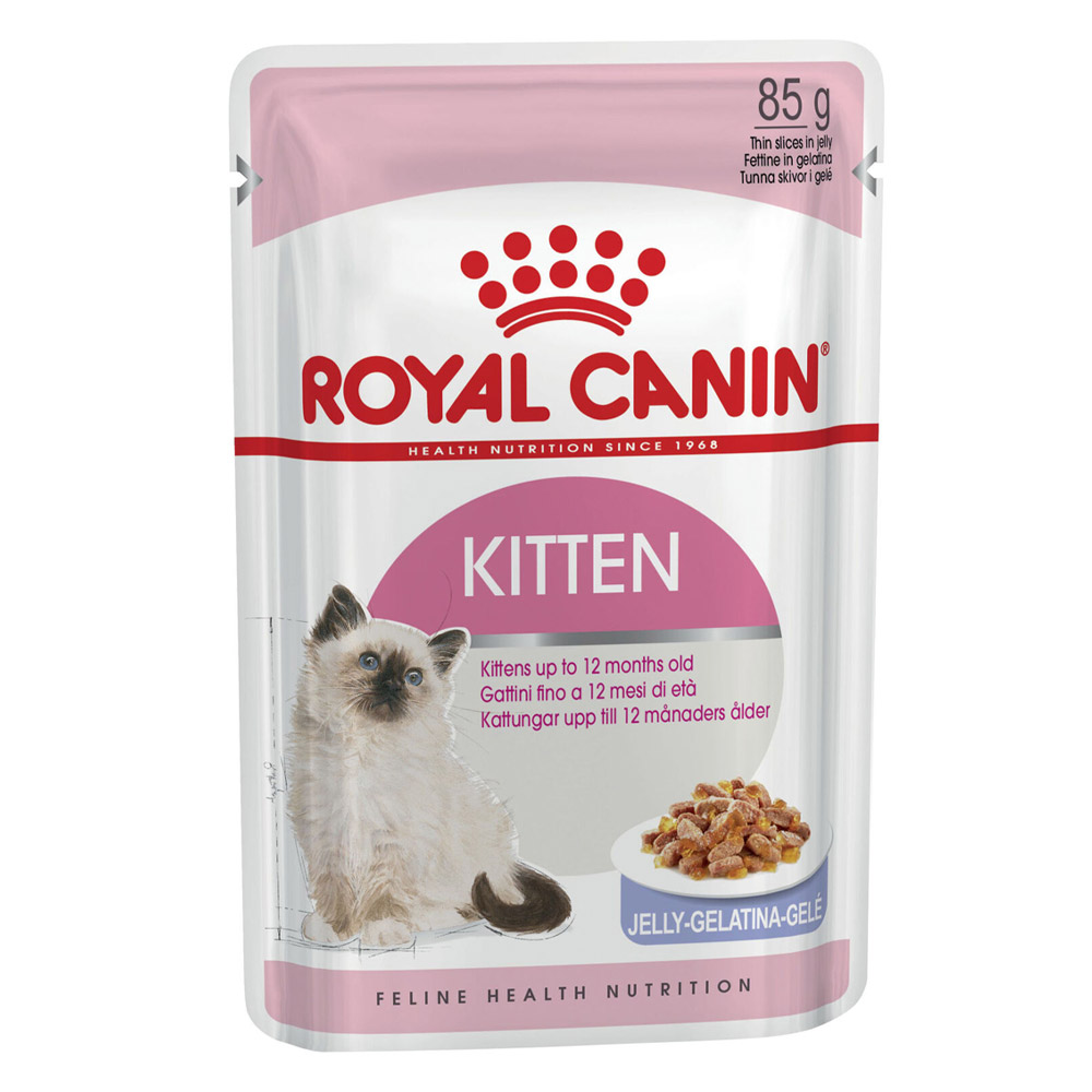 Royal Canin Kitten Chunks In Jelly Pouches Wet Cat Food