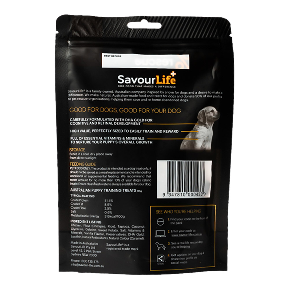 SavourLife Australian Chicken Training Treats for Puppy