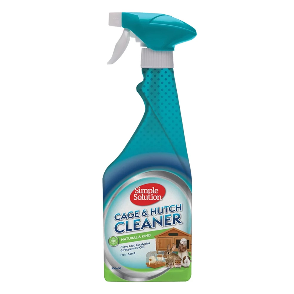 Simple Solution Cage & Hutch Cleaner Spray for Small Animals & Birds for Small Animals