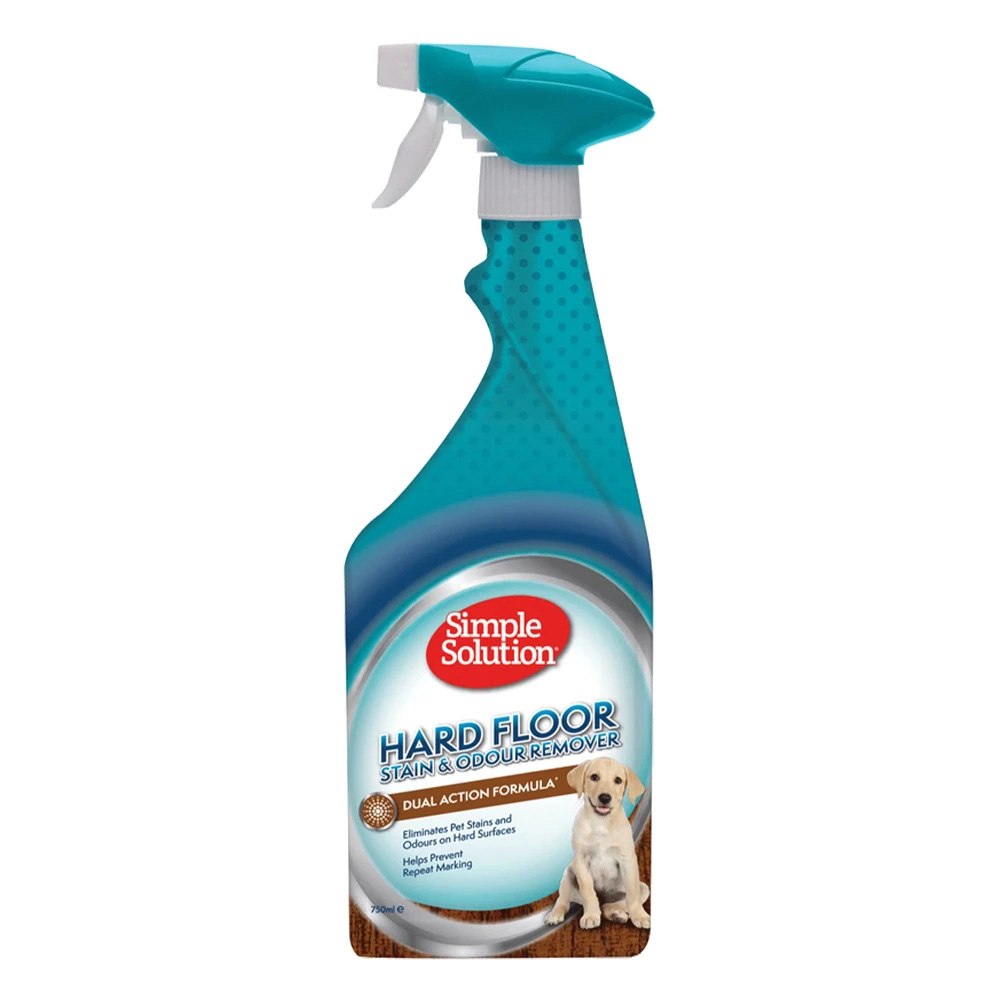Simple Solution Stain & Odour Remover Hard Floor Dual Action Formula for Dogs for Dog Supplies