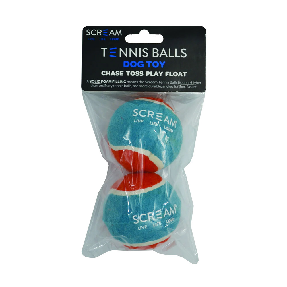 Scream Tennis Balls Dog Toy