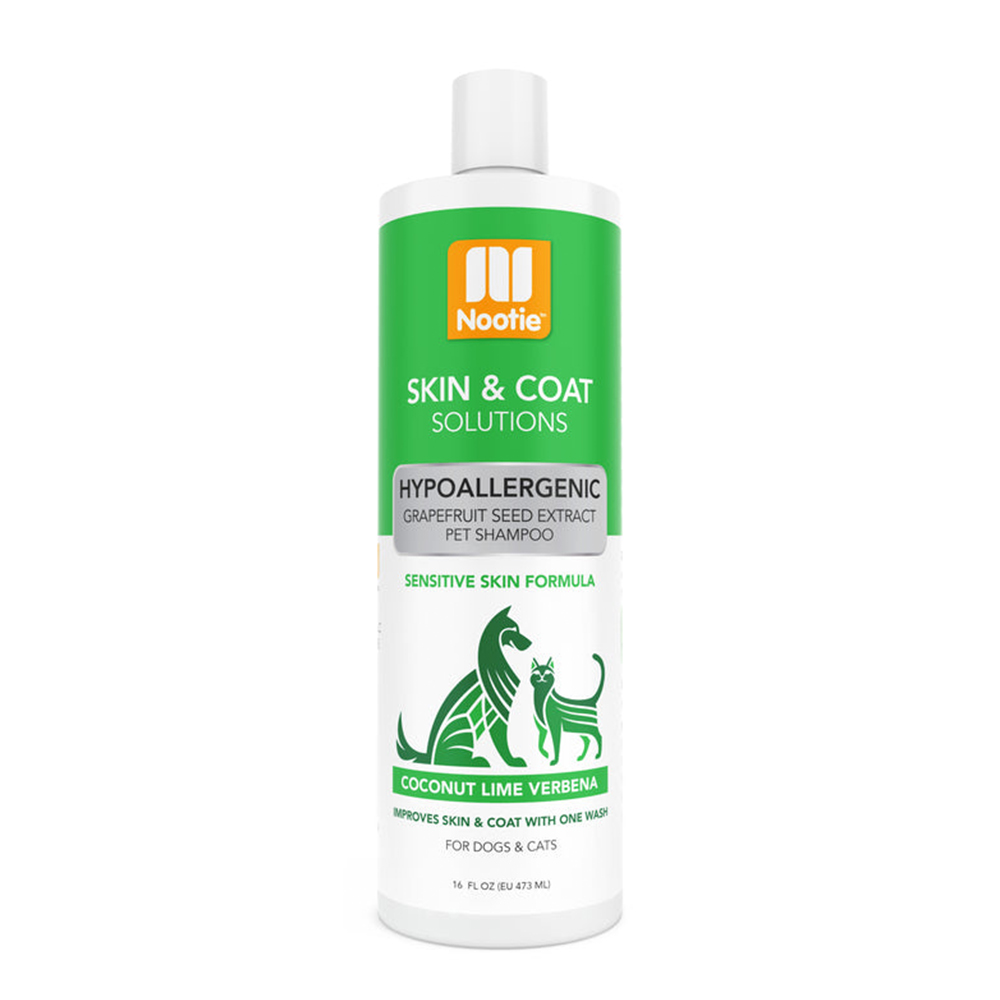 Nootie Skin & Coat Solutions Hypoallergenic Coconut Lime Verbena Shampoo for Dogs & Cats