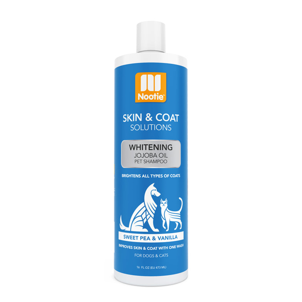 Nootie Skin & Coat Solutions Whitening Sweet Pea & Vanilla Shampoo for Dogs & Cats